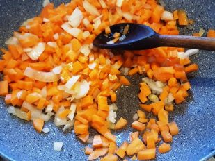 Slow-cooked carrots with White Bean, Parsley and Lemon Salad