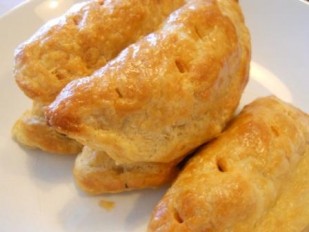 Empanadas with flaky pastry