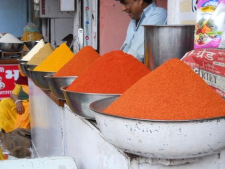 Spice Stall in Udaipur