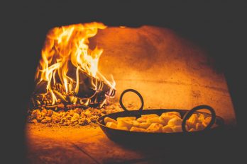 Utensils for wood fired ovens