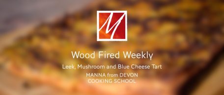 Woodfired Leek, Mushroom & Blue Cheese Tart