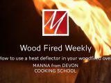 Using a heat deflector in your woodfired oven