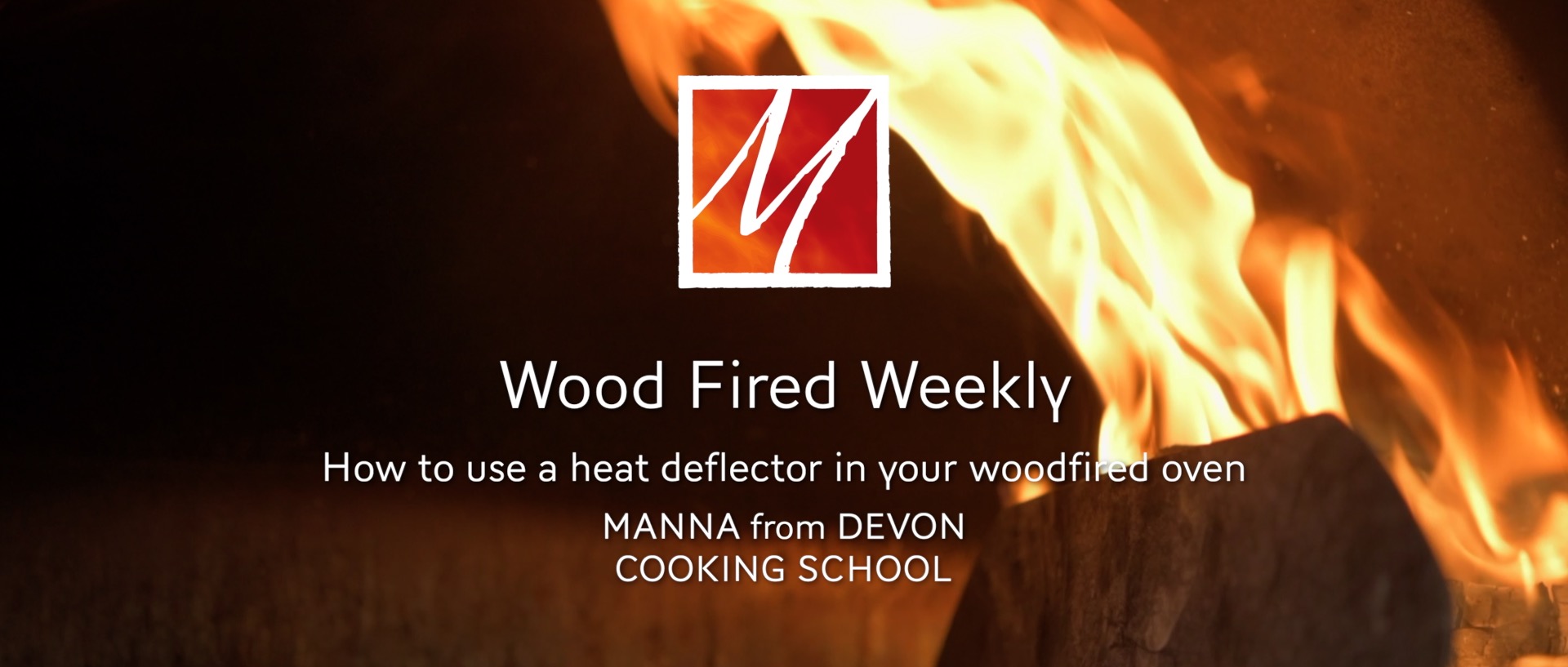 Using a heat deflector in your woodfired oven Manna From Devon