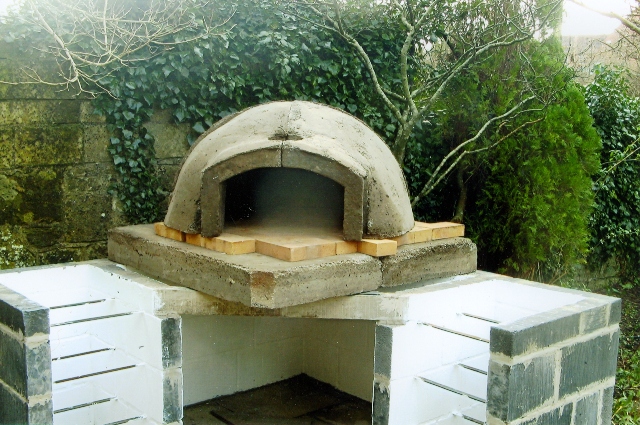 Try not to set your wood fired oven on fire.....