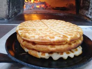 Wood Fired Waffles