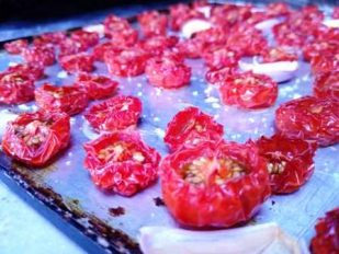 Slow Roast Tomatoes from the Wood Fired Oven