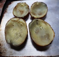 Fully Loaded Potato Skins from the Woodfired Oven