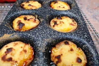 Portuguese Custard Tarts from the Woodfired Oven