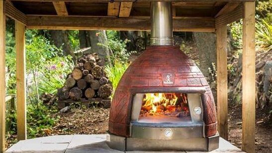 Bushman Santorini Oven at Manna from Devon